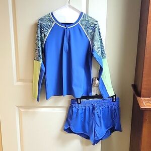 LLBean 1/4 Zip Sun Shirt